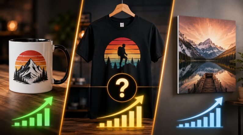 Mugs vs T-Shirts vs Canvas: What Converts Best Right Now?